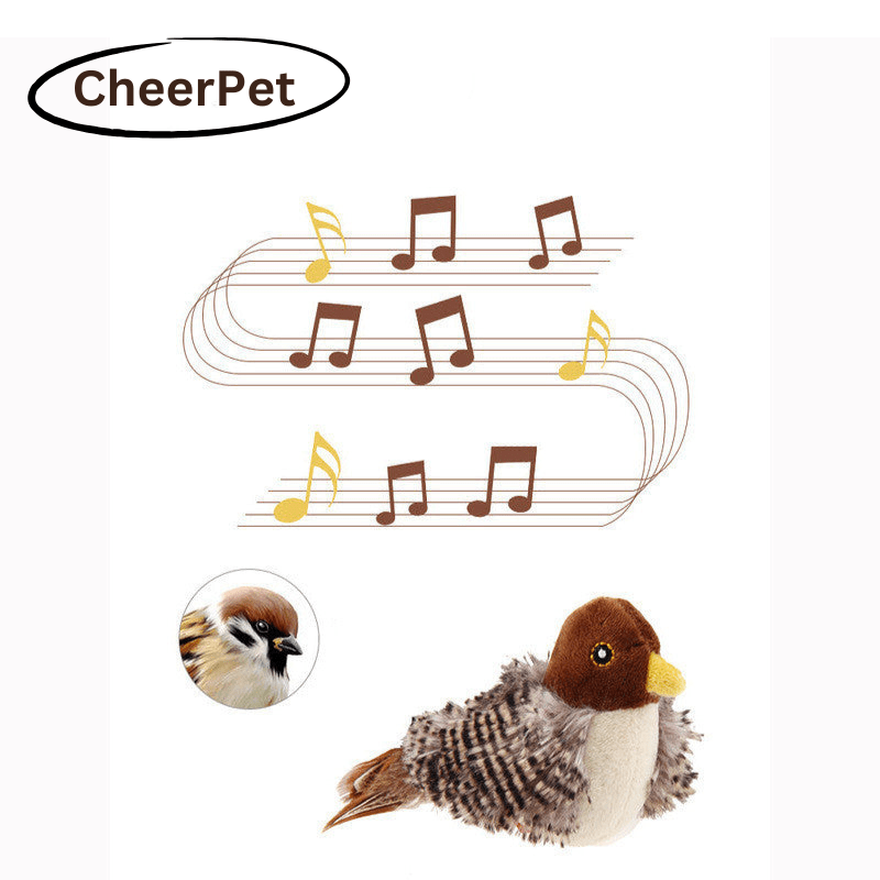 1+1 FREE | CheerPet Cat Bird Toy with Wings