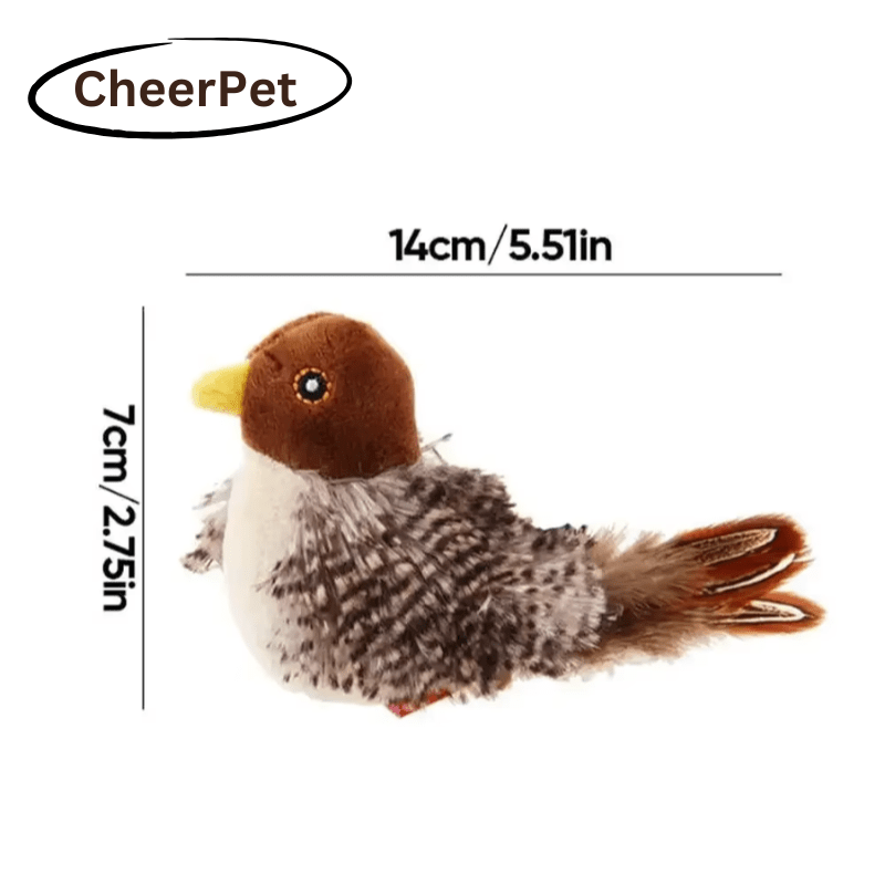 1+1 FREE | CheerPet Cat Bird Toy with Wings