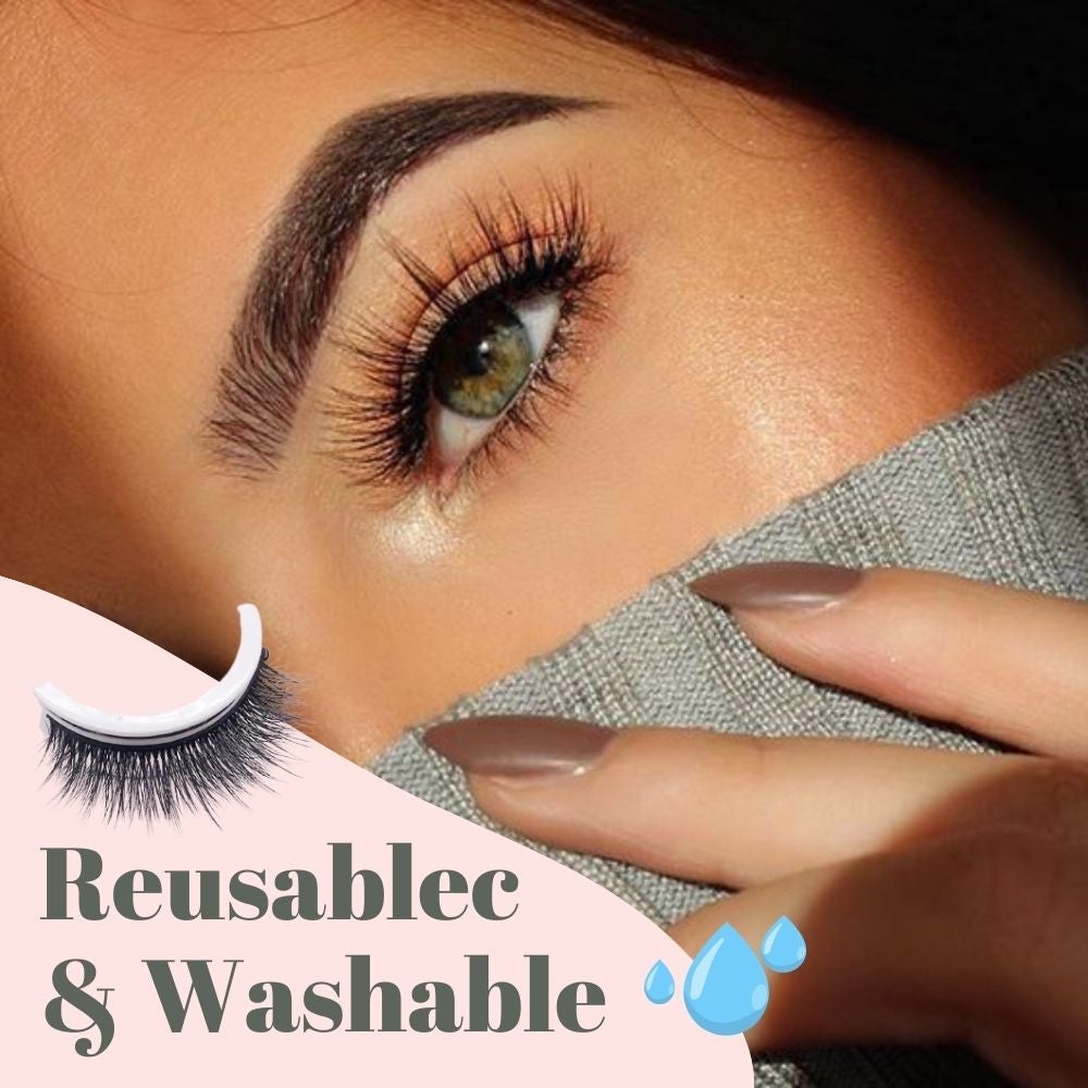 Self-Adhesive Eyelashes™ | Reusable & Mess-Free Lashes ✨