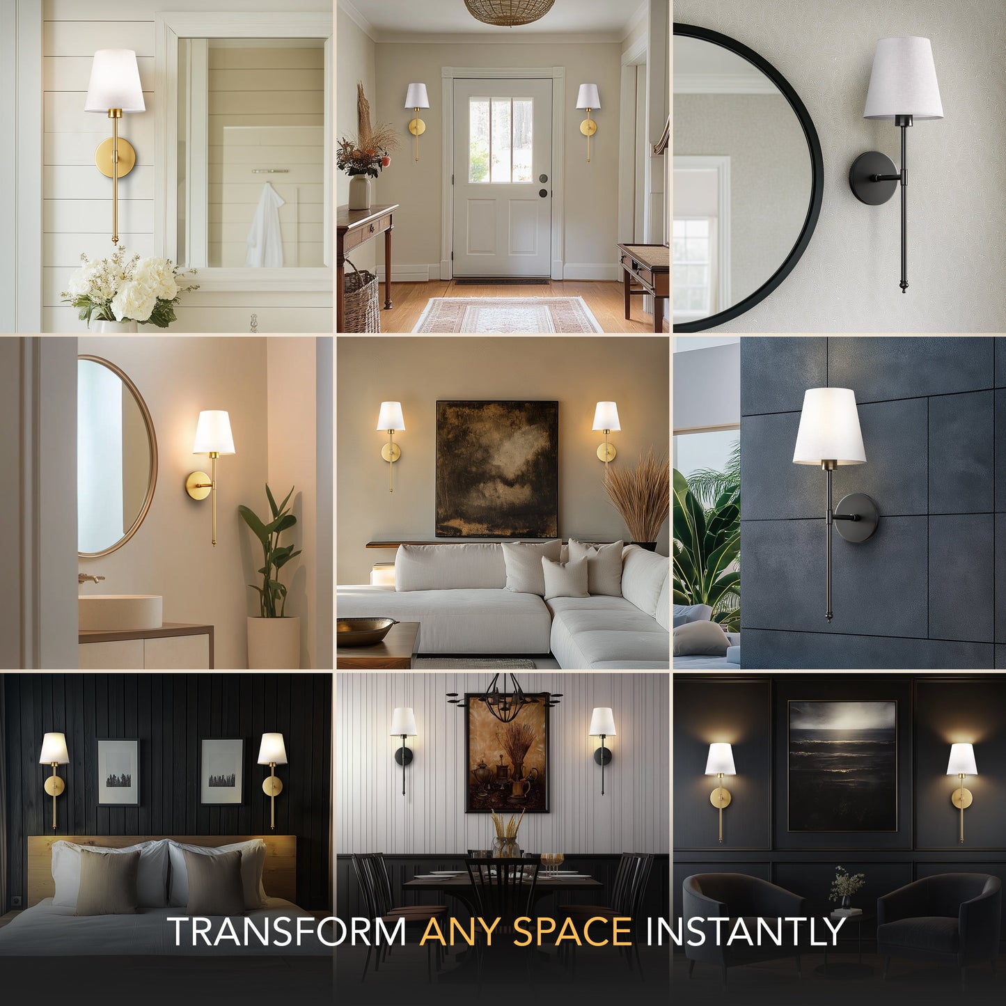 LumiGlow™ Wireless Wall Sconces (SET OF 2)